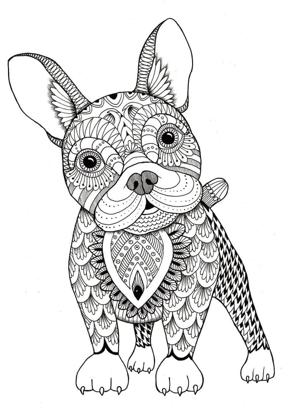 Mandalas Chien 19